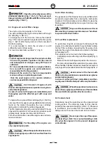 Preview for 29 page of Mase Generators MARINE I.S. 21.5 Manual