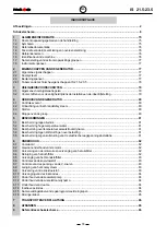 Preview for 74 page of Mase Generators MARINE I.S. 21.5 Manual