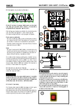 Предварительный просмотр 31 страницы Mase Generators MARINER 1200 Use, Maintenance And Installation Manual