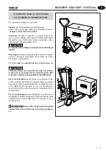 Предварительный просмотр 43 страницы Mase Generators MARINER 1200 Use, Maintenance And Installation Manual