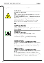 Предварительный просмотр 57 страницы Mase Generators MARINER 1200 Use, Maintenance And Installation Manual