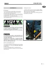 Preview for 26 page of Mase Generators Voyager 6020 Auto Use And Maintenance Manual