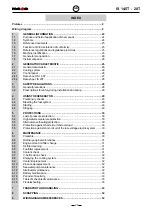 Предварительный просмотр 23 страницы Mase I.S. 14.5T Usage And Maintance Manual