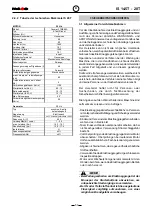 Предварительный просмотр 53 страницы Mase I.S. 14.5T Usage And Maintance Manual