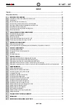 Предварительный просмотр 61 страницы Mase I.S. 14.5T Usage And Maintance Manual