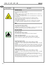 Предварительный просмотр 58 страницы Mase I.S. 24 Use, Maintenance And Installation Manual