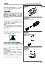 Предварительный просмотр 71 страницы Mase I.S. 24 Use, Maintenance And Installation Manual