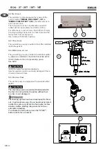 Предварительный просмотр 72 страницы Mase I.S. 24 Use, Maintenance And Installation Manual