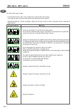 Предварительный просмотр 8 страницы Mase MPL 206 A Use And Maintenance Manual