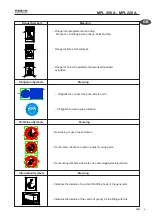 Предварительный просмотр 9 страницы Mase MPL 206 A Use And Maintenance Manual