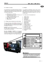 Предварительный просмотр 13 страницы Mase MPL 206 A Use And Maintenance Manual