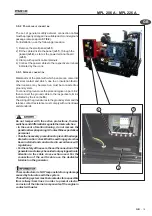 Предварительный просмотр 19 страницы Mase MPL 206 A Use And Maintenance Manual