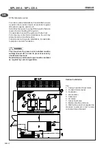 Предварительный просмотр 20 страницы Mase MPL 206 A Use And Maintenance Manual