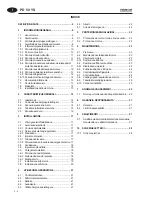 Preview for 2 page of Mase PD 50 YS Use And Maintenance Manual