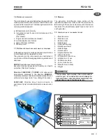 Preview for 40 page of Mase PD 50 YS Use And Maintenance Manual