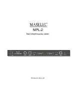 Maselec MPL-2 Quick Start Manual preview