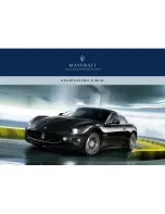 Предварительный просмотр 1 страницы Maserati AUTHENTICITY Owner'S Manual