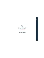 Maserati Gransport Owner'S Manual preview