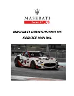 Предварительный просмотр 1 страницы Maserati GRANTURISMO MC Service Manual