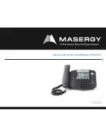 Предварительный просмотр 1 страницы Masergy IP650 Quick Manual