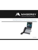 Предварительный просмотр 1 страницы Masergy Polycom VVX 1500 Quick Manual