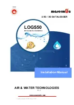 MASERMIC LOGS50 Installation Manual preview
