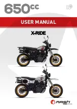 Mash 650cc X-RIDE User Manual предпросмотр