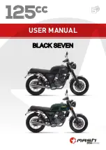 Mash BLACK SEVEN 125cc User Manual предпросмотр