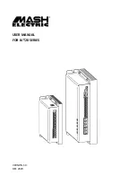 Preview for 1 page of Mash LVT20 Series User Manual