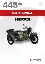 Preview for 1 page of Mash SIDE FORCE 445cc User Manual