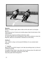 Предварительный просмотр 27 страницы Mash TT40 Cafe Racer User Manual