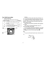 Предварительный просмотр 16 страницы Mash XY400B Operational Instructions