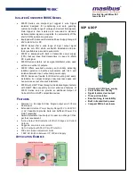 Preview for 2 page of Masibus 9000C Series Manual