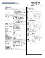 Preview for 3 page of Masibus 9000C Series Manual