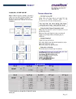 Предварительный просмотр 5 страницы Masibus 9000U+ SERIES Manual