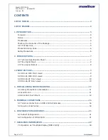 Предварительный просмотр 2 страницы Masibus DDU-24 User Manual