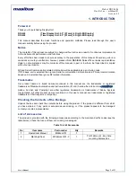 Предварительный просмотр 5 страницы Masibus DDU-24 User Manual