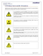 Preview for 24 page of Masibus GPS MASTER CLOCK MC-1-M User Manual