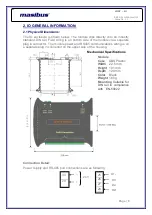 Preview for 8 page of Masibus MINT Series User Manual