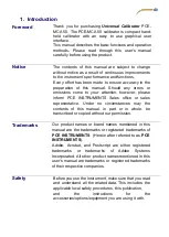 Preview for 5 page of Masibus PCE-MCA 50 User Manual