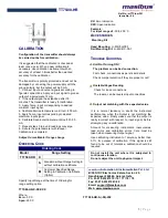 Preview for 3 page of Masibus TT7S00-HR-S User Manual