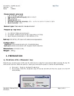 Preview for 4 page of Masibus VM908 Operator'S Manual