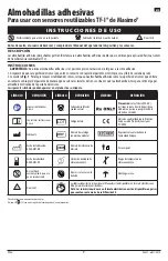 Preview for 7 page of Masimo Adhesive Pads Directions For Use Manual