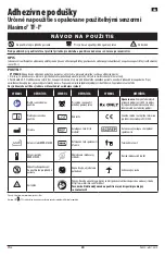 Preview for 20 page of Masimo Adhesive Pads Directions For Use Manual