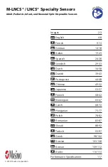 Preview for 1 page of Masimo LNCS Series Directions For Use Manual