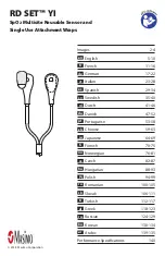 Preview for 1 page of Masimo RD SET YI Manual