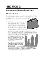 Предварительный просмотр 15 страницы Mason County Public Health Septic System User Manual