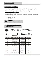 Preview for 5 page of Mason Green DURHAM 0-05623665-6 Use And Care Manual