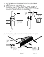 Предварительный просмотр 2 страницы Mason Aluminum Framed Panel Mount
Swing Up Rest Benches Installation Instructions