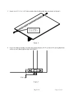 Предварительный просмотр 3 страницы Mason Aluminum Framed Panel Mount
Swing Up Rest Benches Installation Instructions